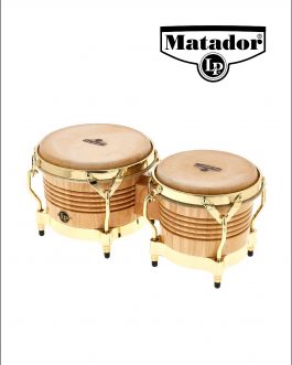 BONGOS DE MADERA SERIE MATADOR ® ARO DORADO