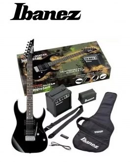 Pack De Guitarra Eléctrica IJRG200U BK