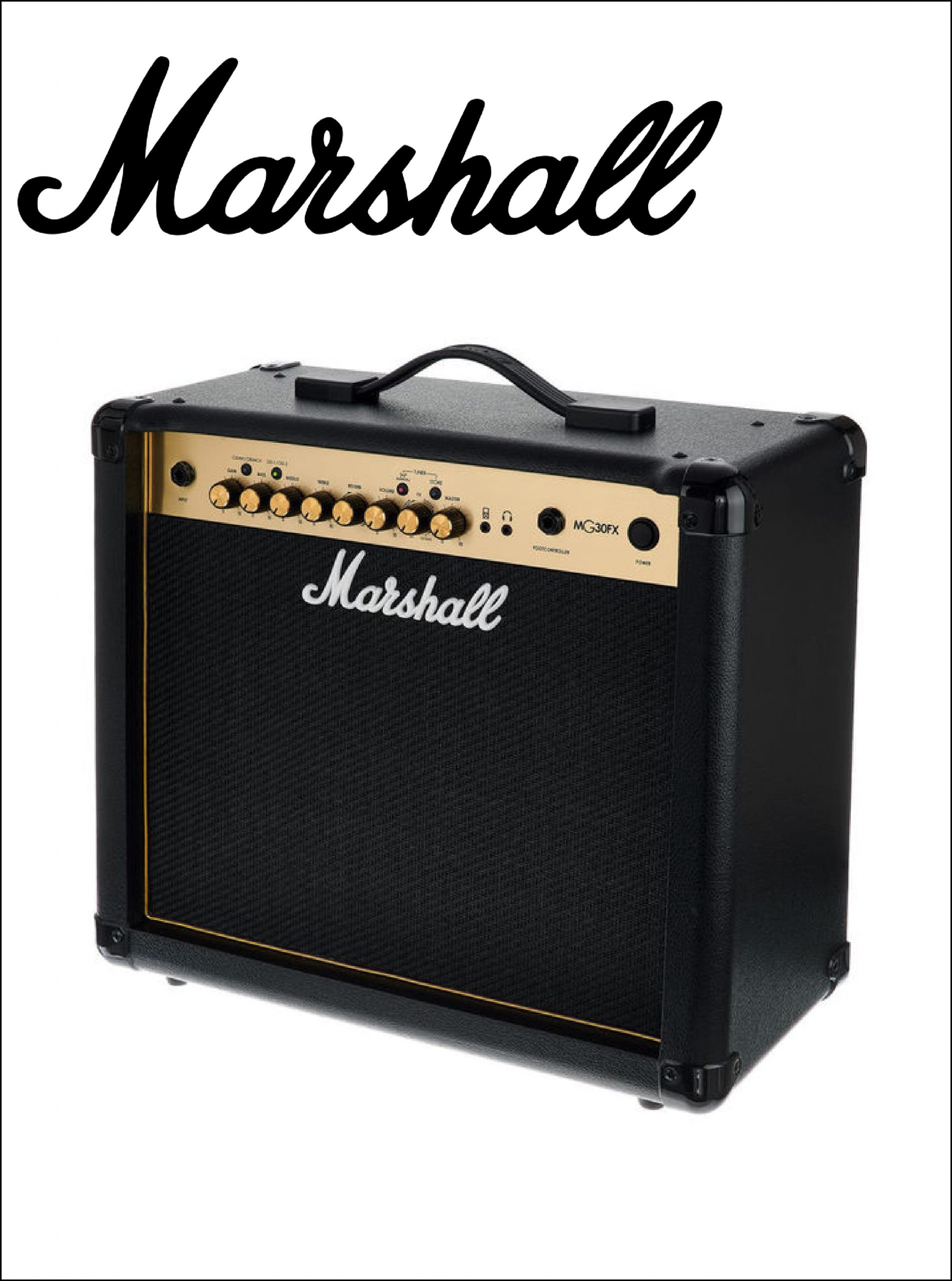 AMPLIFICADOR PARA GUITARRA ELÉCTRICA MARSHALL MG30GFX-E – Mivianyk