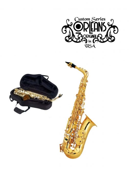 SAXO ALTO DORADO ORLEANS ORAS-200L