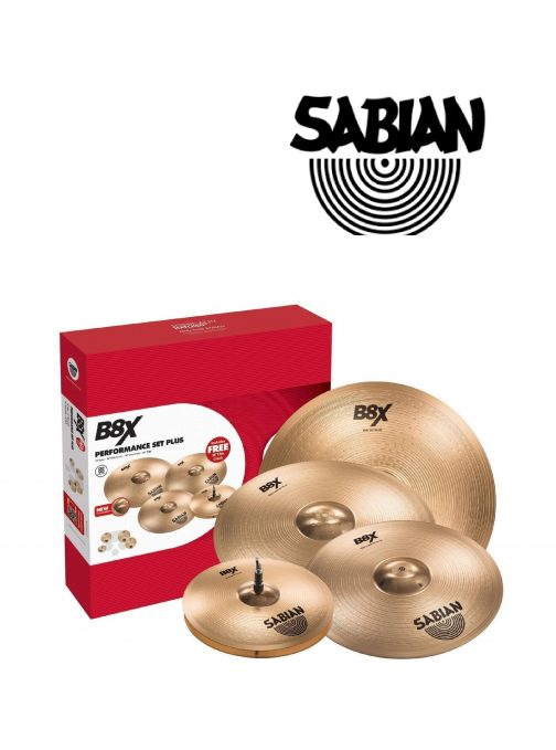 SET PLATILLO SABIAN B8X (14"16"20")THIN GRASH 18"