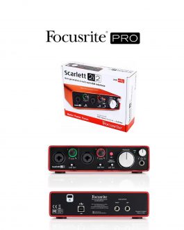 SCARLETT 2I2 MK2 USB FOCUSRITE INTERFAZ AUDIO