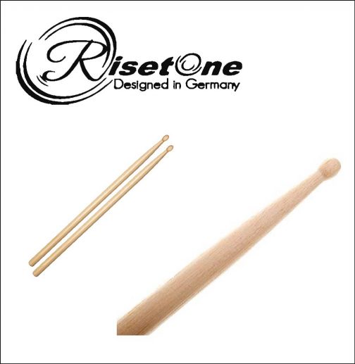 BAQUETA DRUM TIP 5B RISETONE