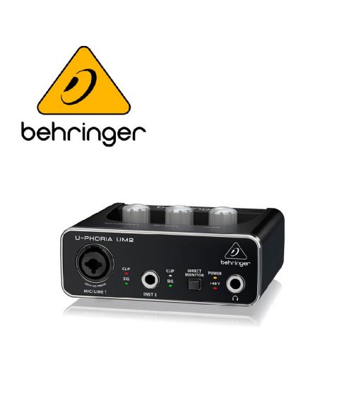 INTERFAZ BEHRINGER U-PHORIA UM2