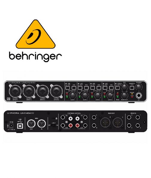 INTERFAZ BEHRINGER U-PHORIA UMC 404HD