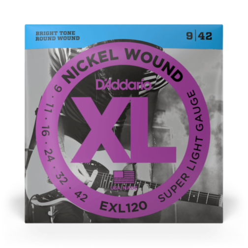 CUERDAS D'ADDARIO - Para Guitarra Electrica EXL120