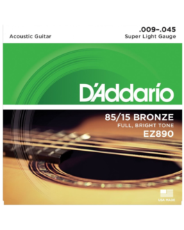 CUERDAS D’ADDARIO – EZ890 SUPER LIGHT