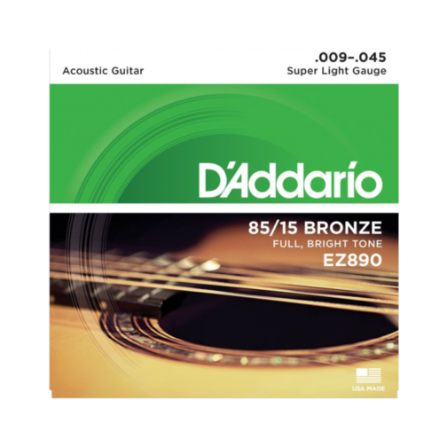 CUERDAS D'ADDARIO - EZ890 SUPER LIGHT